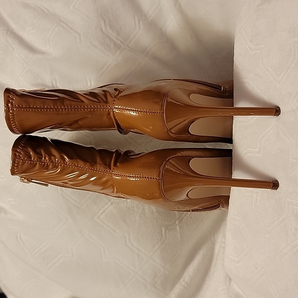 Shoedazzle Camel Booties BRAND NEW - Picture 4 of 8